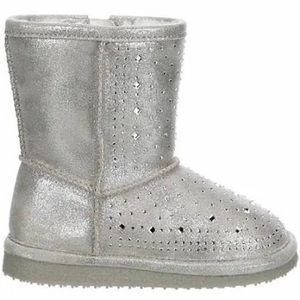 Eva & Zoe Silver Boots
